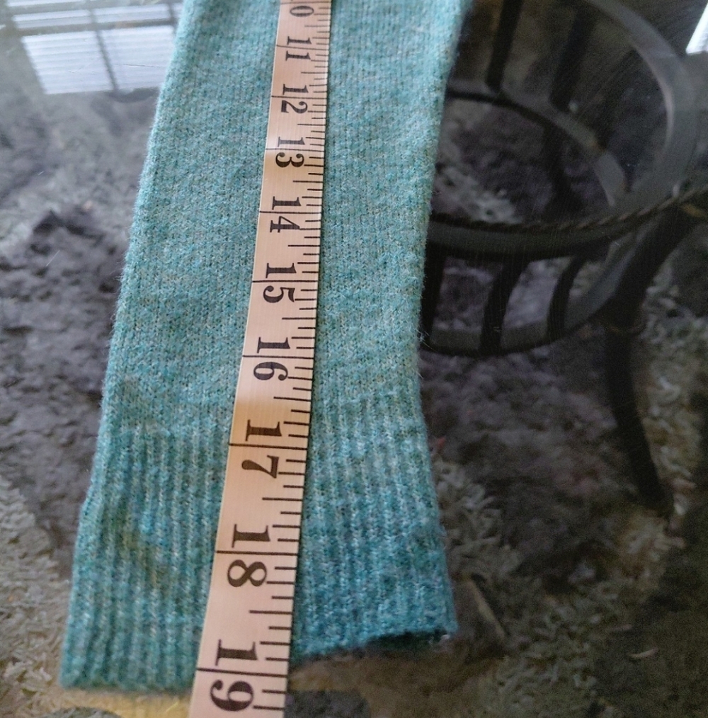 Gap Women's Blue/ Green Knit Sweater Size S - Picture 8 of 9